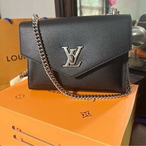 Crossbody Mylockme Chain Bag by Louis Vuitton